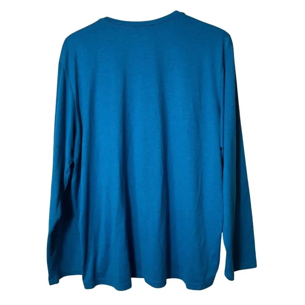 The North Face Men’s Blue Long Sleeve Shirt
